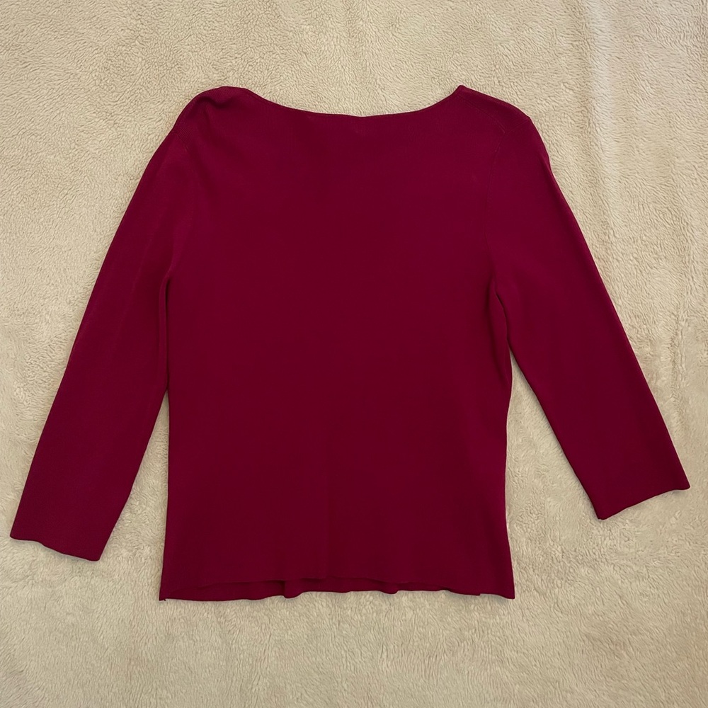 Pointelle blouse - Picture 4 of 5